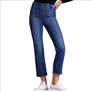 Aritzia | Denim Forum The Just Peachy Straight Jeans